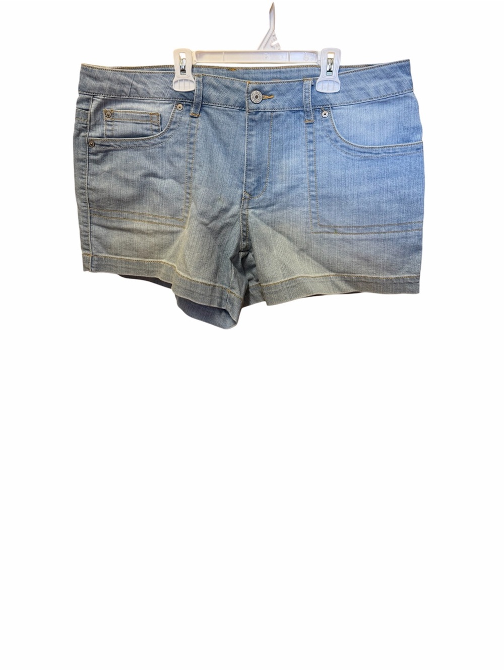 Faded Glory Light Blue Denim Jean Shorts